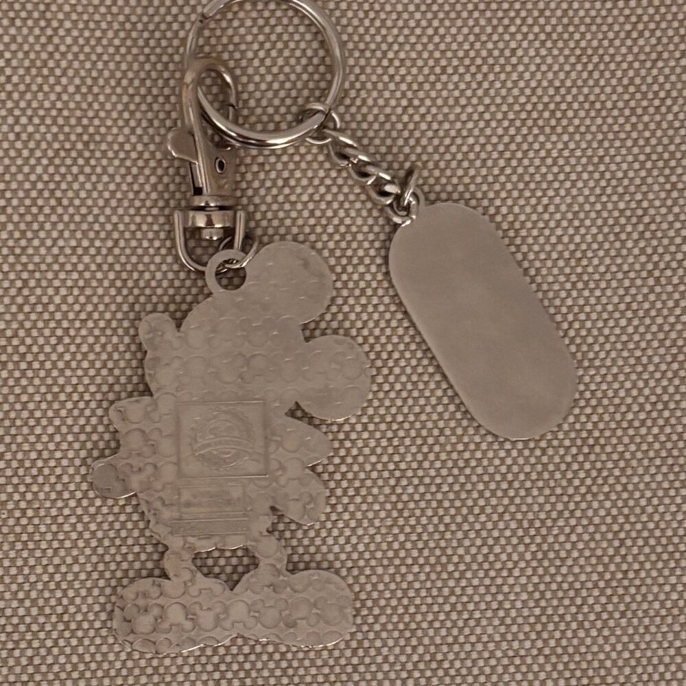 2 Disney Mickey Rainbow Keychains, Bag Charms Set of 2 Unused - Picture 3 of 3